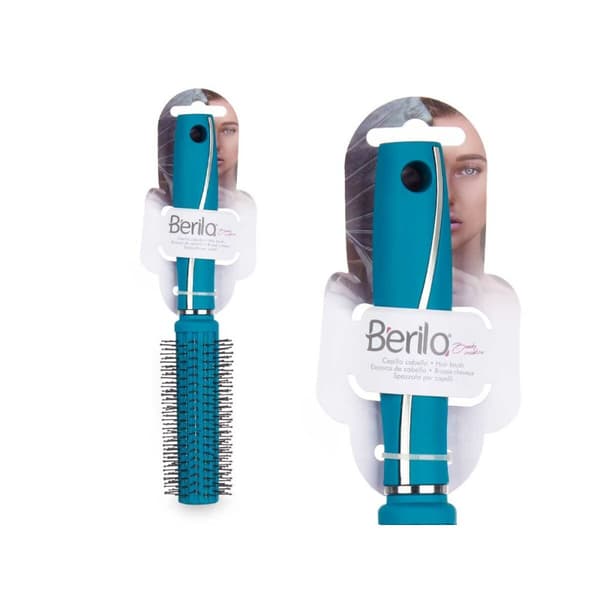 Rund borste Berilo 353 Grön Silikon Plast (12 antal)
