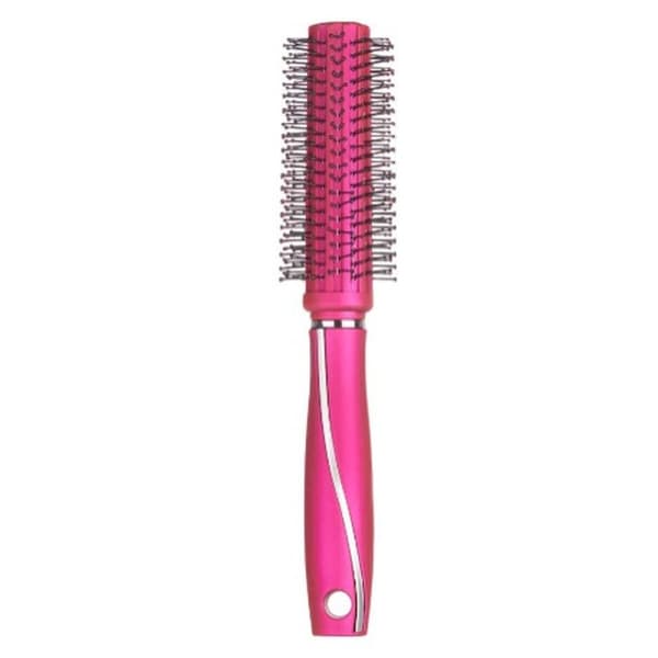 Rund borste Berilo 354 Fuchsia Silikon Plast (12 antal)