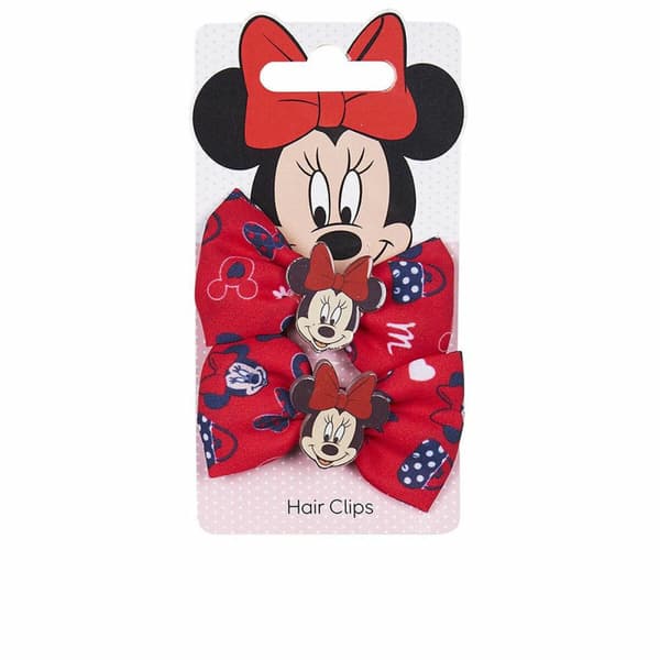 Hårklips Inca Clips Lazo Disney 2 enheter Rød Lasso (2 enheter)