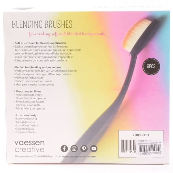 Blending Brushes 6 st - Vaessen Creative