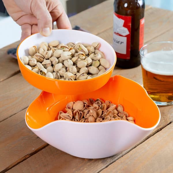 2-i-1 Snacksbolle InnovaGoods 2 Deler