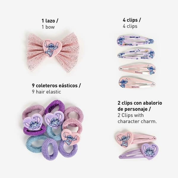 Tilbehør til Håret Stitch Multifarvet