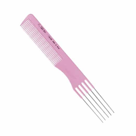 Kampaamokampa 5 metallihammasta 19,5 cm MIX COLORS EUROSTIL