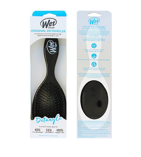Wet Brush Original Detangler hair brush Black