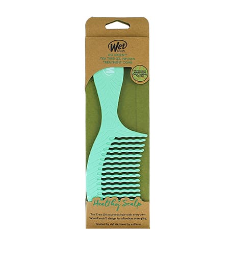 Wet Brush Go Green Treatment Comb Tea Tree Hair Comb