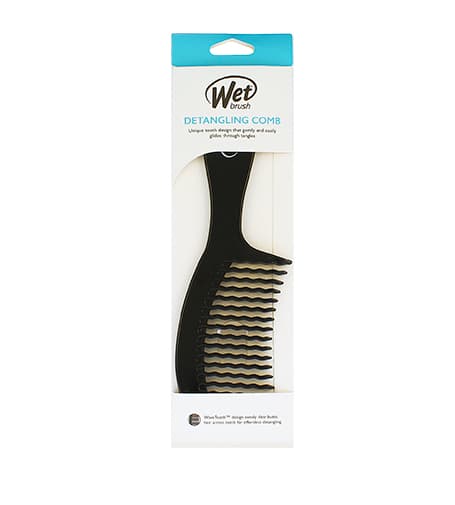Wet Brush Detangling Comb hair comb Black