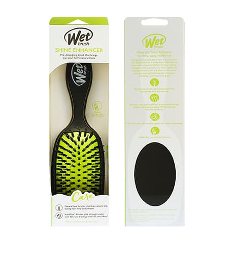 Wet Brush Shine Enhancer hair brush Black