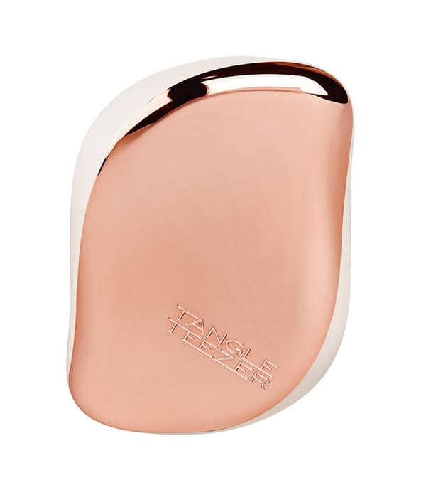 Tangle Teezer Compact Styler Hair Brush Rose Gold Cream