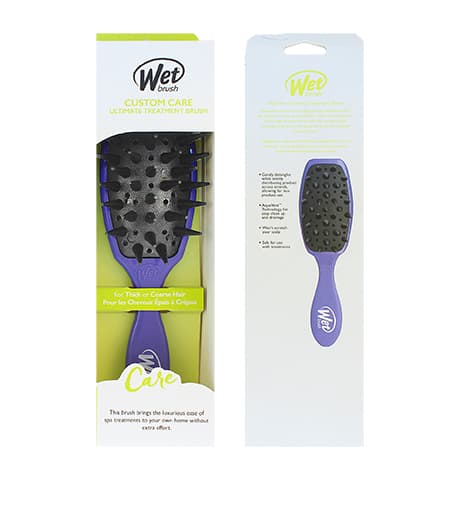 Wet Brush Custom Care Ultimate Treatment Brush Pure Purple hair brush
