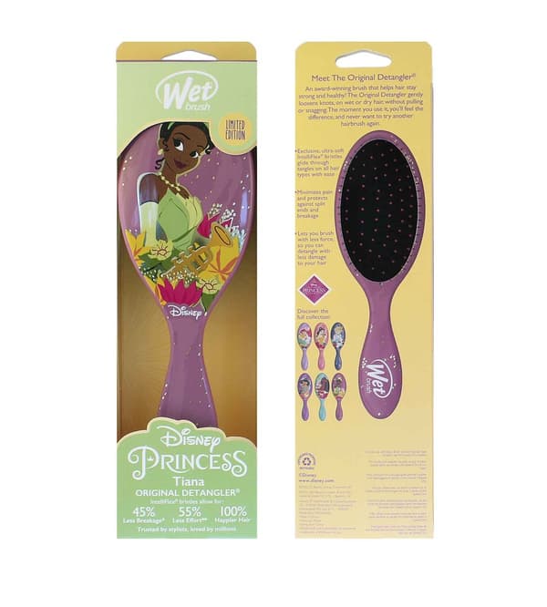 Wet Brush Original Detangler Disney Princess Tiana hårborste