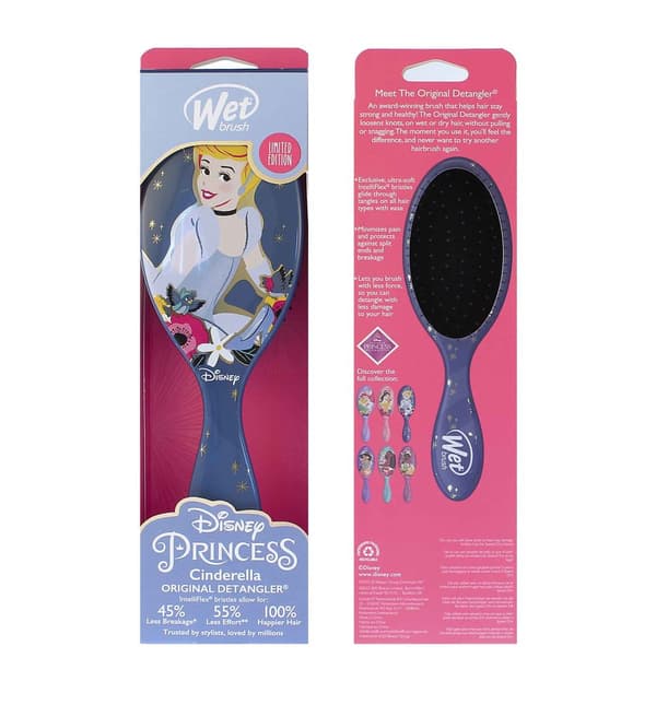 Wet Brush Original Detangler Disney Princess Cinderella hårborste