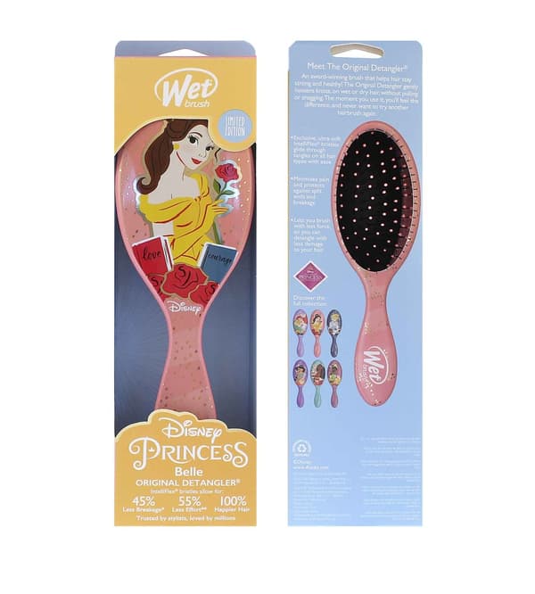 Wet Brush Original Detangler Disney Princess Belle hårborste