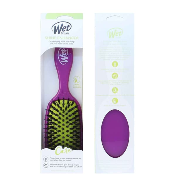 Wet Brush Shine Enhancer hårborste Lila