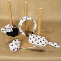 Miniatyrbild 4 av 4: Utredningsborste Disney   Rosa Mickey Mouse 7 x 9 x 4 cm