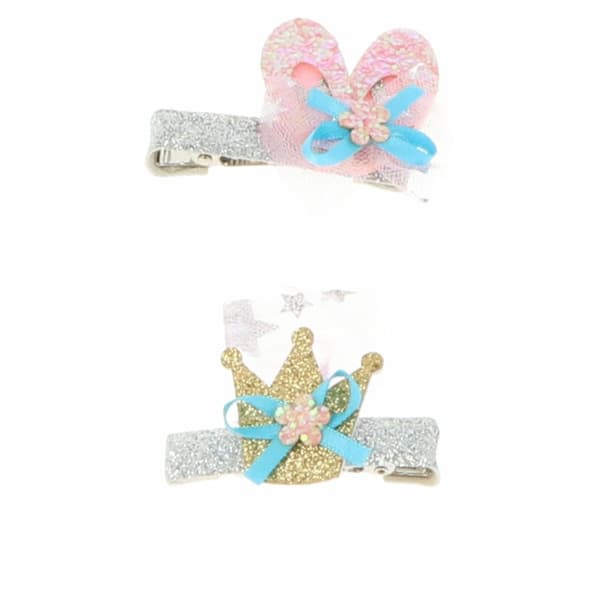 Hiusklipsit Inca Glitter (2 Kappaletta)