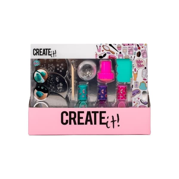 Create It Stempelsæt til negledekoration