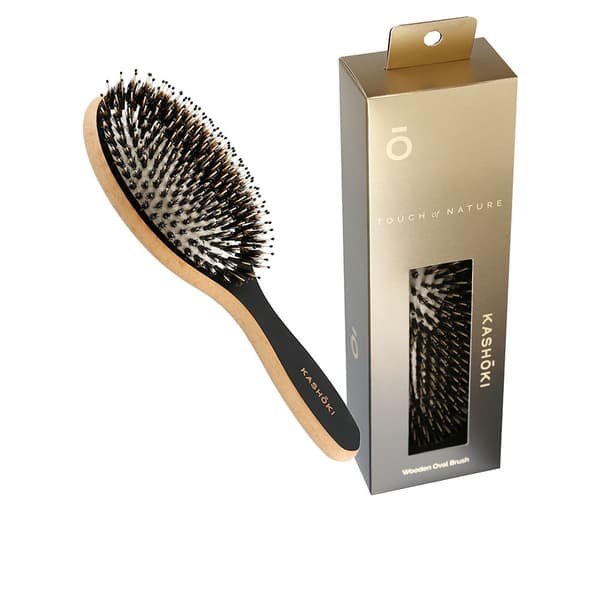 KASHŌKI TOUCH OF NATURE wooden brush #Oval 1 u