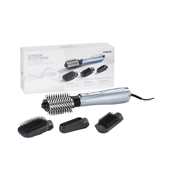 BABYLISS HAIRDRYER BRUSH AS774E interchangeable accessories 1 pcs Grå, Sølv
