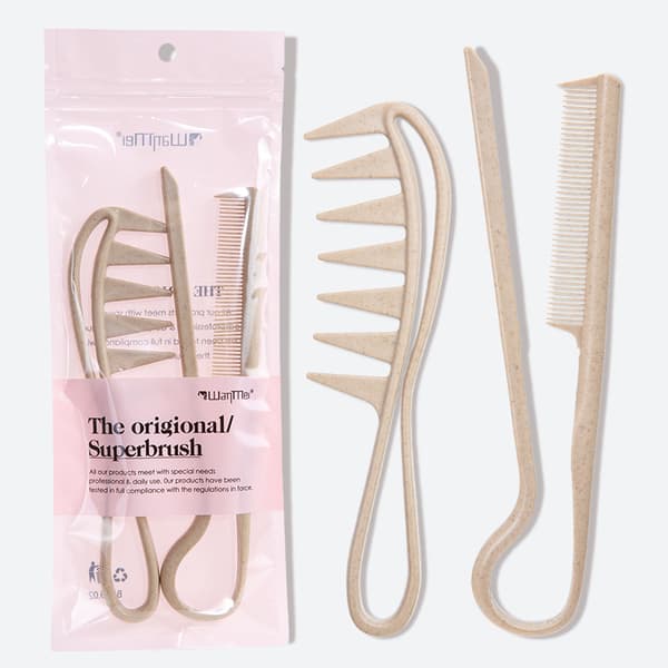 INF Hårkamsett for glatt og voluminøst hår Fluffy hair styling comb