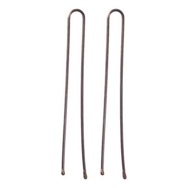 Hårklemmer Eurostil 200 Horquillas 50 mm Bronze (200 pcs)
