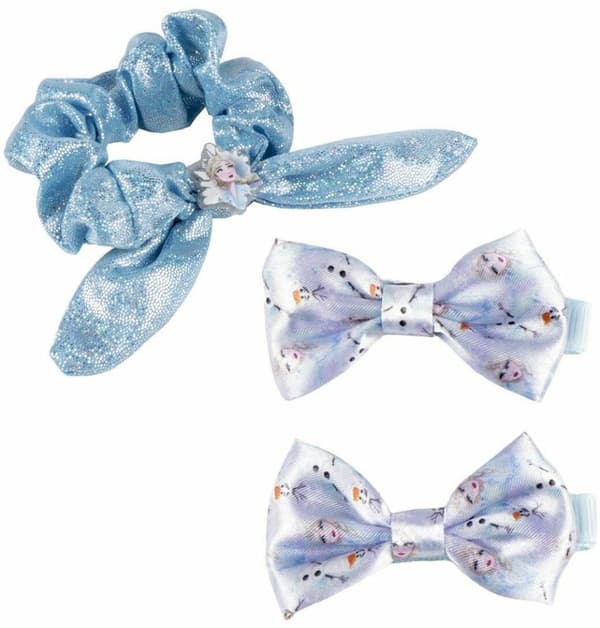 Hair accessories Frozen Multicolour 3 Pieces Blue