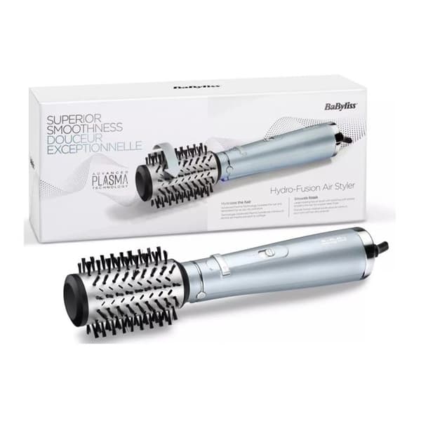 BaByliss Hydro-Fusion blåsborste för en perfekt, silkeslen och frizzfri föning AS773E