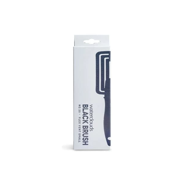 Waterclouds Black Flex Vent Small Brush No.25