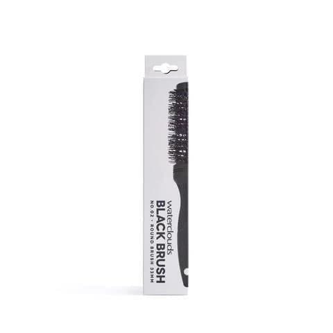 Waterclouds Black Brush 02 Roundmetal 35mm
