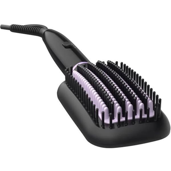 PHILIPS BHH880/00 uppvärmd rätningsborste - ThermoProtect-teknik - 2 temperaturinställningar Svart, Rosa