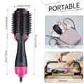 Miniatyrbild 4 av 4: Brosse Soufflante CALDION - 5i1 med Multifunktionell Negativ Jon - Rosa