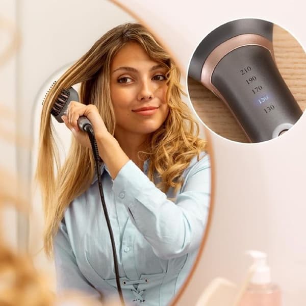 Elektrisk Blåsbørste - Cecotec - InstantCare SquareBrush - 50W - Justerbar Temperatur - Keramikk
