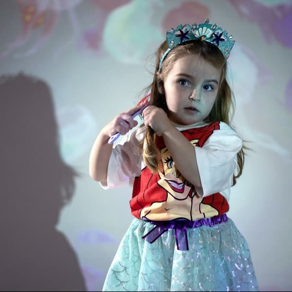 Utredningsborste Disney Princess Purpur