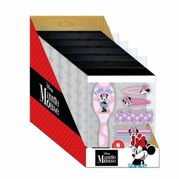 Hiusklipsit Minnie Mouse Pinkki