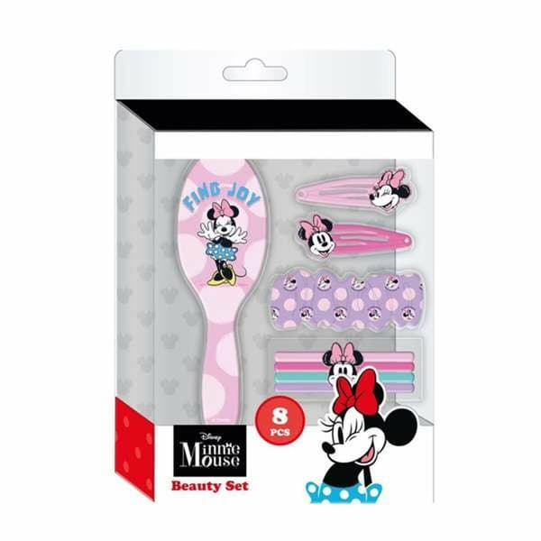Hiusklipsit Minnie Mouse Pinkki
