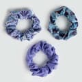 Miniatyrbilde 2 av 2: Gummibånd for Håret Frozen Blå 3 Deler