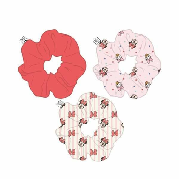Kumihiuslenkit Minnie Mouse Punainen 3 Kappaletta
