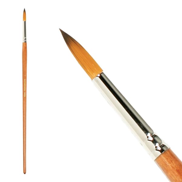 Pensel Renaissance lang kunstnerisk ROUND POINTED 1001 størrelse 8 R