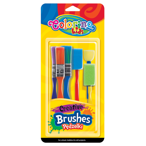 Kreativa borstar 6 st Colorino