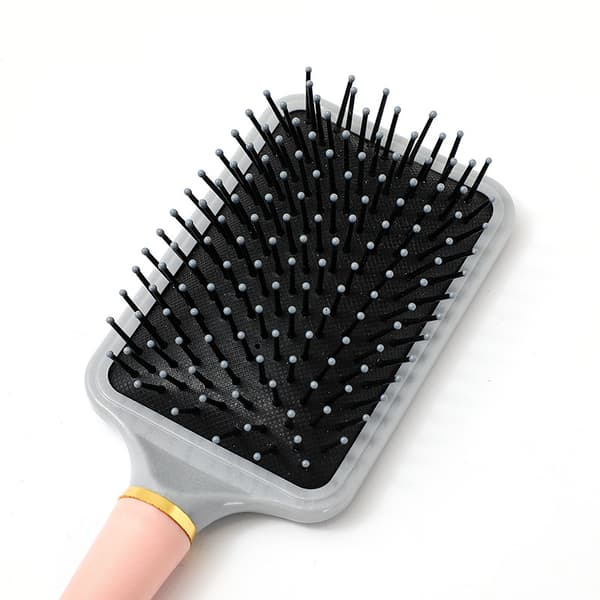 INF Stor Paddle Luftpute Hårbørste for Floker og Styling Rosa