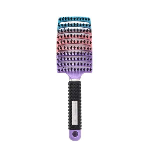 INF Ergonomisk ventilerad hårborste för styling och hårbottenmassage Lila