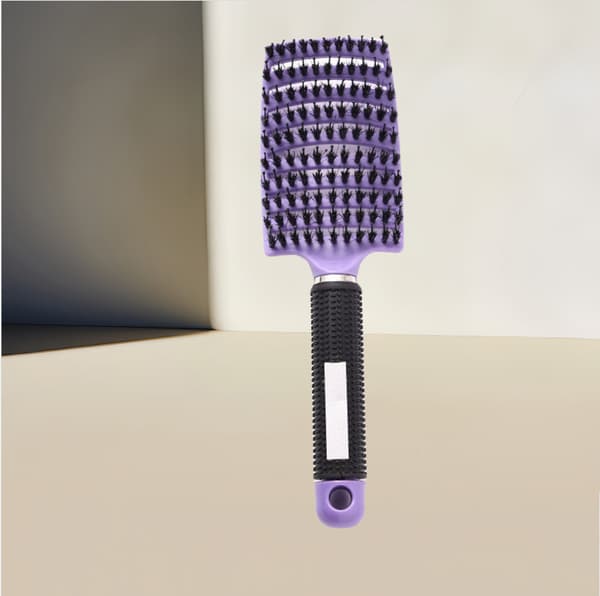 INF Styling Massage Vent Brush til alle hårtyper Lilla