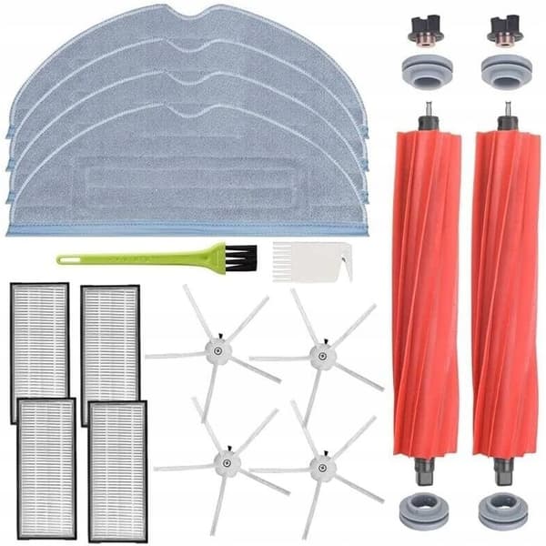 11in1-setti Roborock S7 S7 MaxV Ultralle - Harjat + HEPA + Sonic-moppi | Pestävät suodattimet | Puhdistusluuta | Premium-vaihto