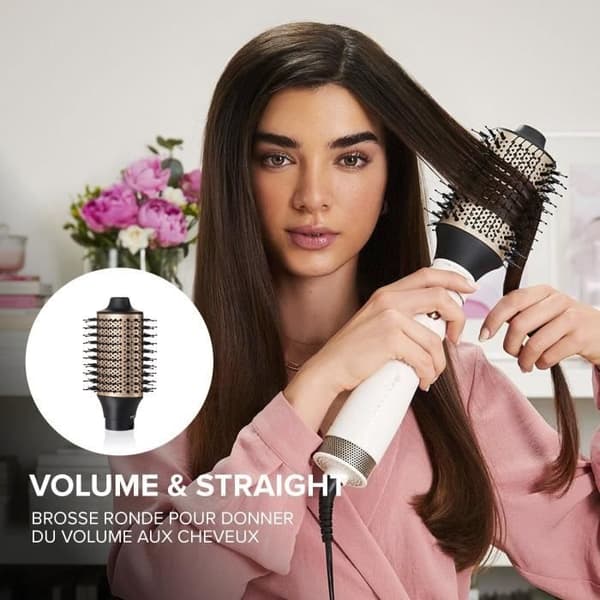 Stylingborste Bellissima AIR WONDER BRUSH VITT GULD