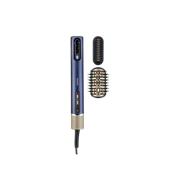 Babyliss AS6550E Styling Brush – Multistyler Air Wand – Hårtork, plattång och styler. Allt i ett. Marinblå