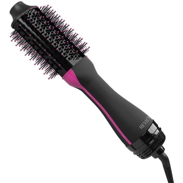 REVLON RVDR5282UKE - Enstegs volymgivande torkborste - Kort till medelhårt hår - Oval borste - Blandat borst - 3 inställningar Svart