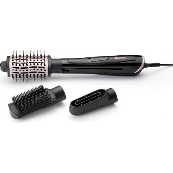 Brossa med blåsfunktion - BABYLISS - Style Smooth 1000 AS128E - 1000 W - 2 temperaturer - 3 utbytbara munstycken