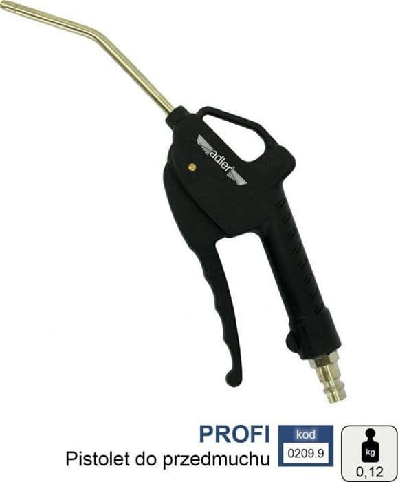 Brosse soufflante Adler - 0209.9 - PISTOLET SOUFFLANT PROFI MAR