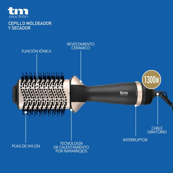 Styling borste TM Electron 220-240V 50-60Hz