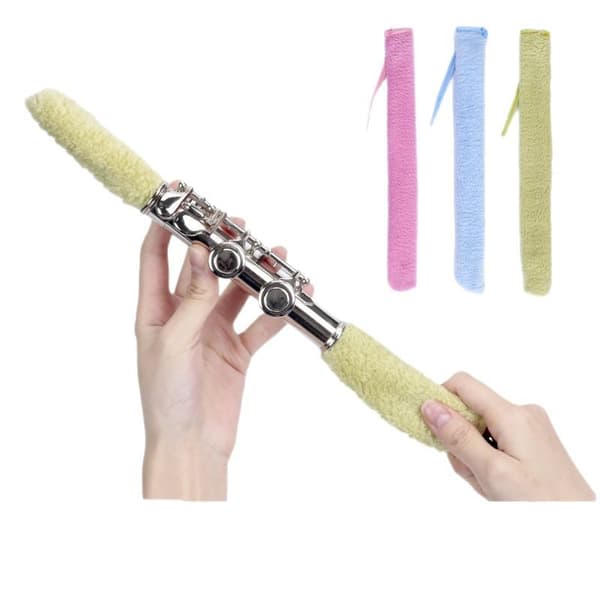 INF Effektiv Rengöringsstav för Flöjt och Klarinett - 30cm Längd Grön