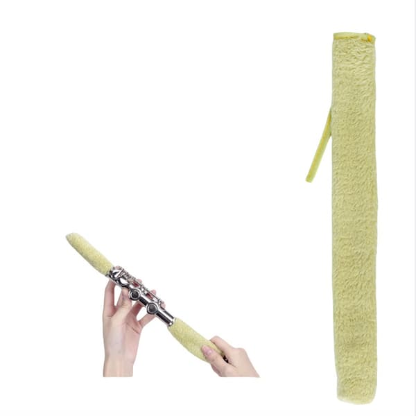 INF Effektiv Rengöringsstav för Flöjt och Klarinett - 30cm Längd Grön